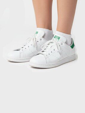 Adidas Stan Smith Men’s White Green Tennis Shoe Sneaker Size 10.5